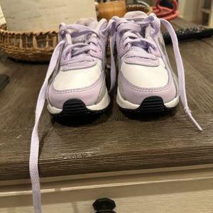 Nike Air Max 90 purple girls size 1